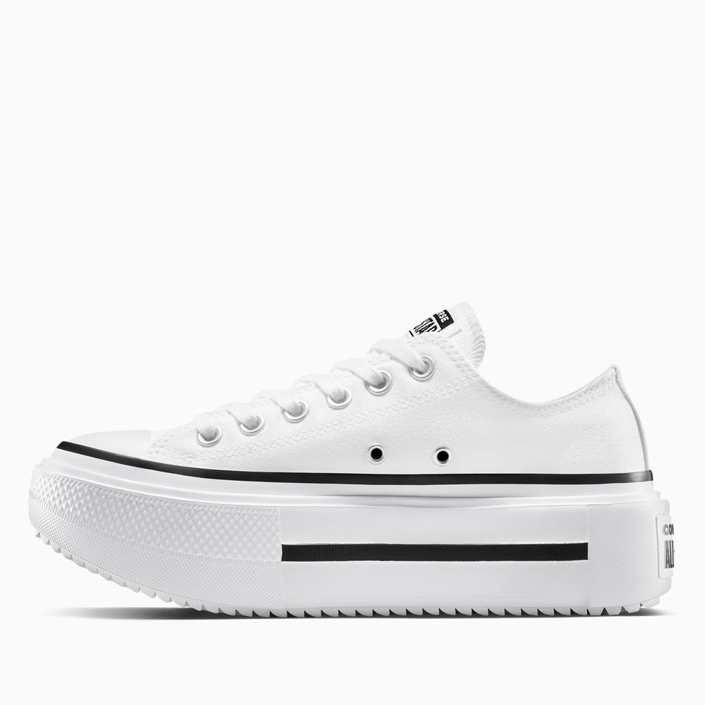 Buty damskie Converse Chuck Taylor All Star Lift Double Stack Platform A15491C - białe
