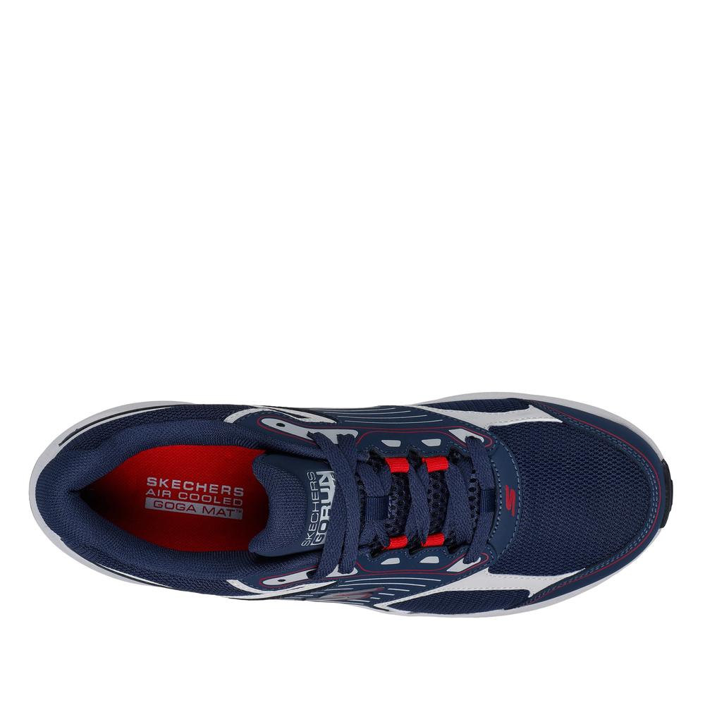 Buty męskie Skechers GOrun Consistent 2.0 220866NVRD - granatowe