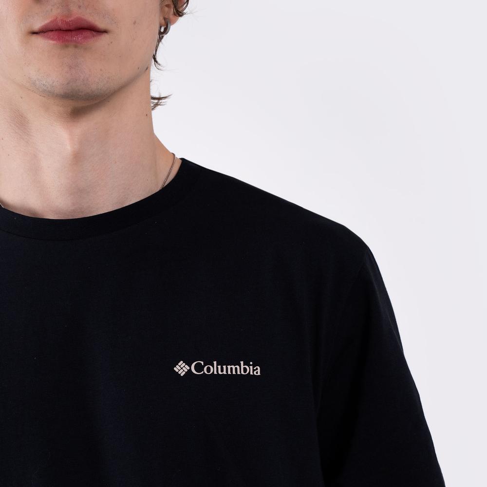 Koszulka męska Columbia CSC Back Graphic 2155021013 - czarna