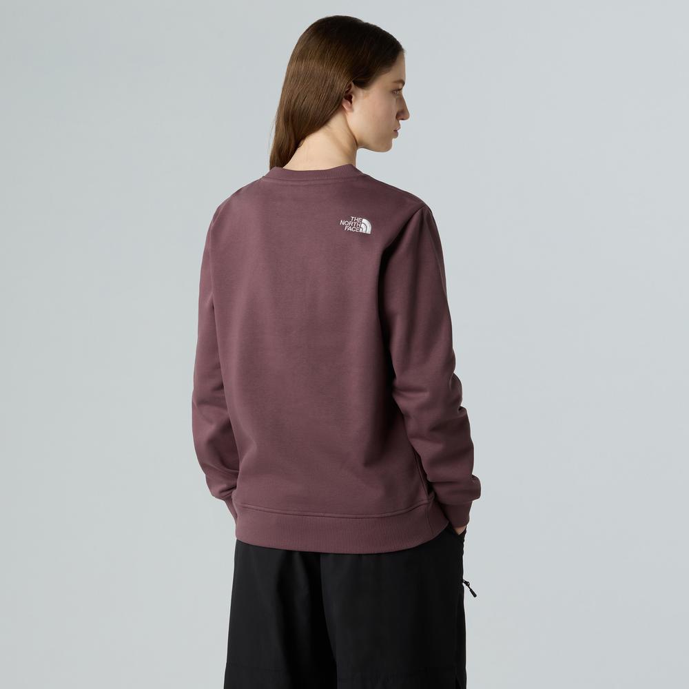 Bluza damska The North Face Drew Peak 0A89EFFAI1 - brązowa