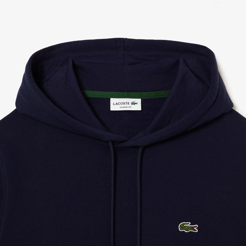 Bluza Lacoste Organic Cotton SH9623-166 - granatowa