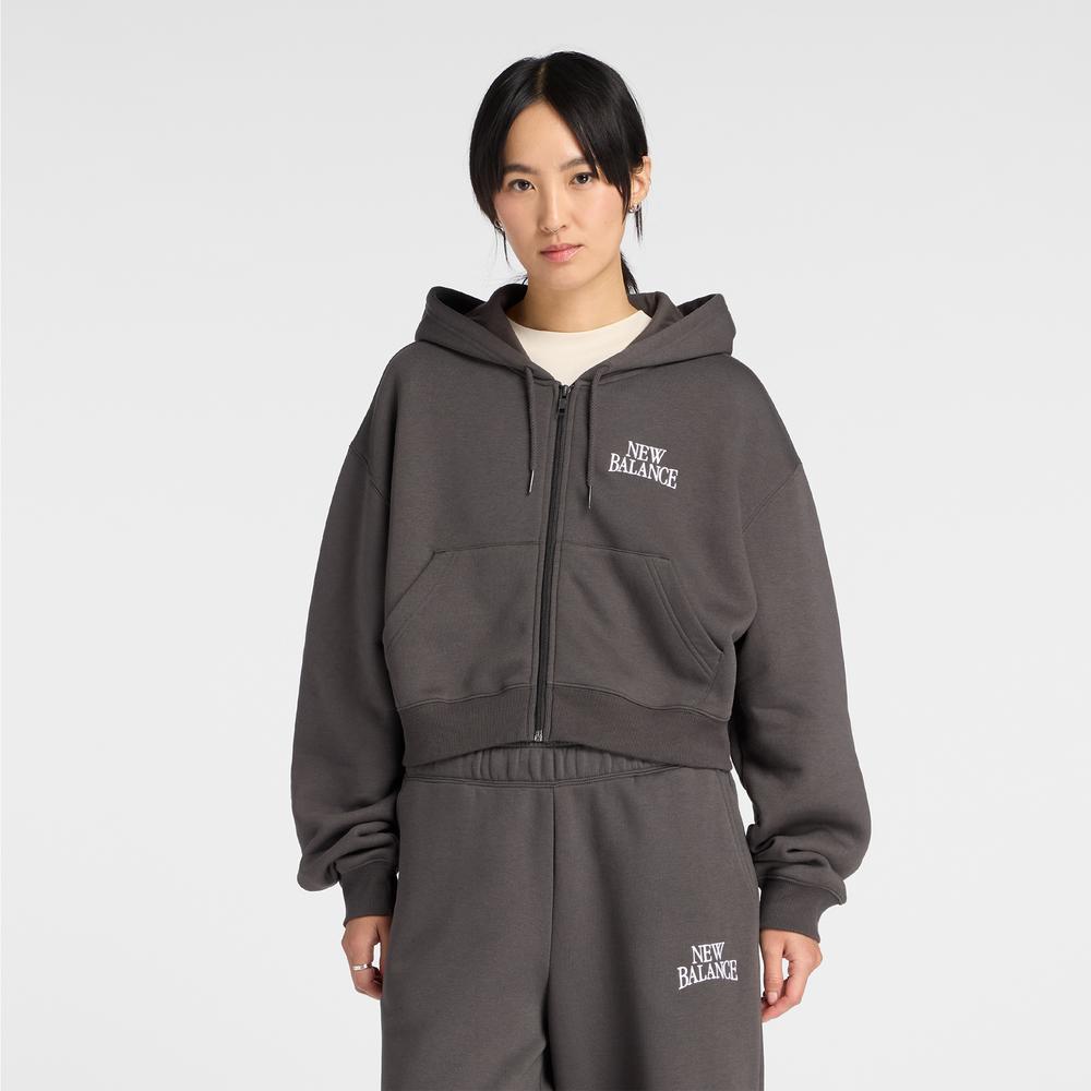 Bluza damska New Balance WJ61W2EEABR - szara