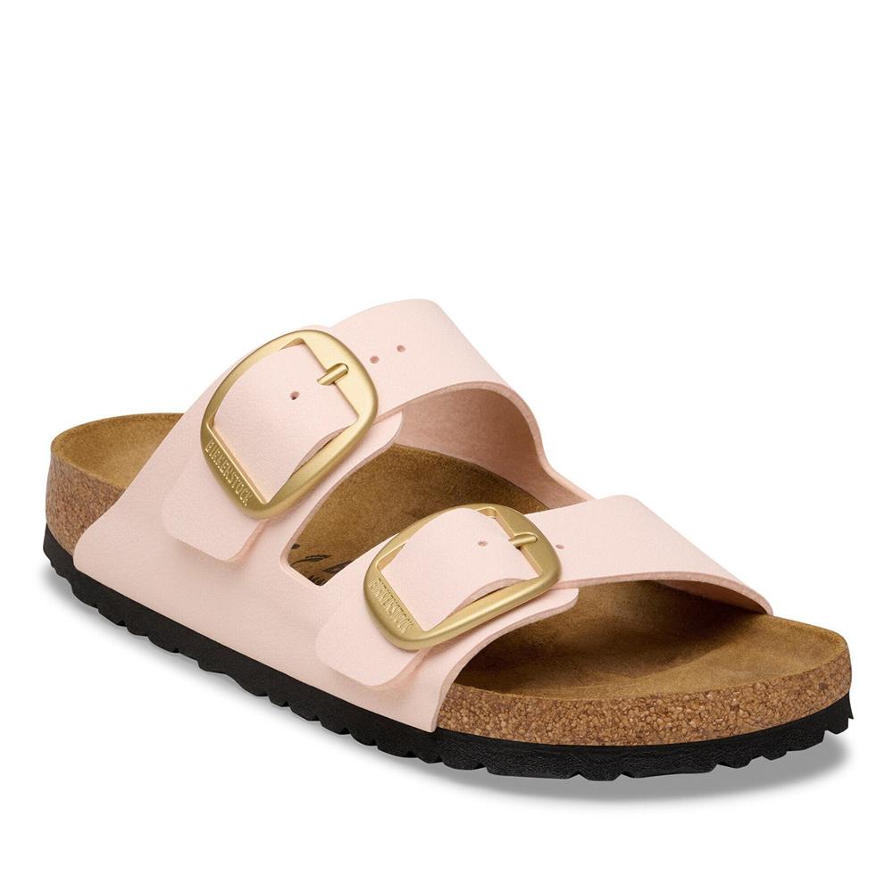 Klapki damskie Birkenstock Arizona Big Buckle 1031566 - różowe