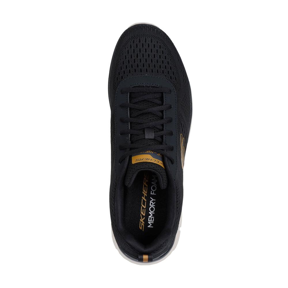 Buty męskie Skechers Track Leshur 232758BLK - czarne