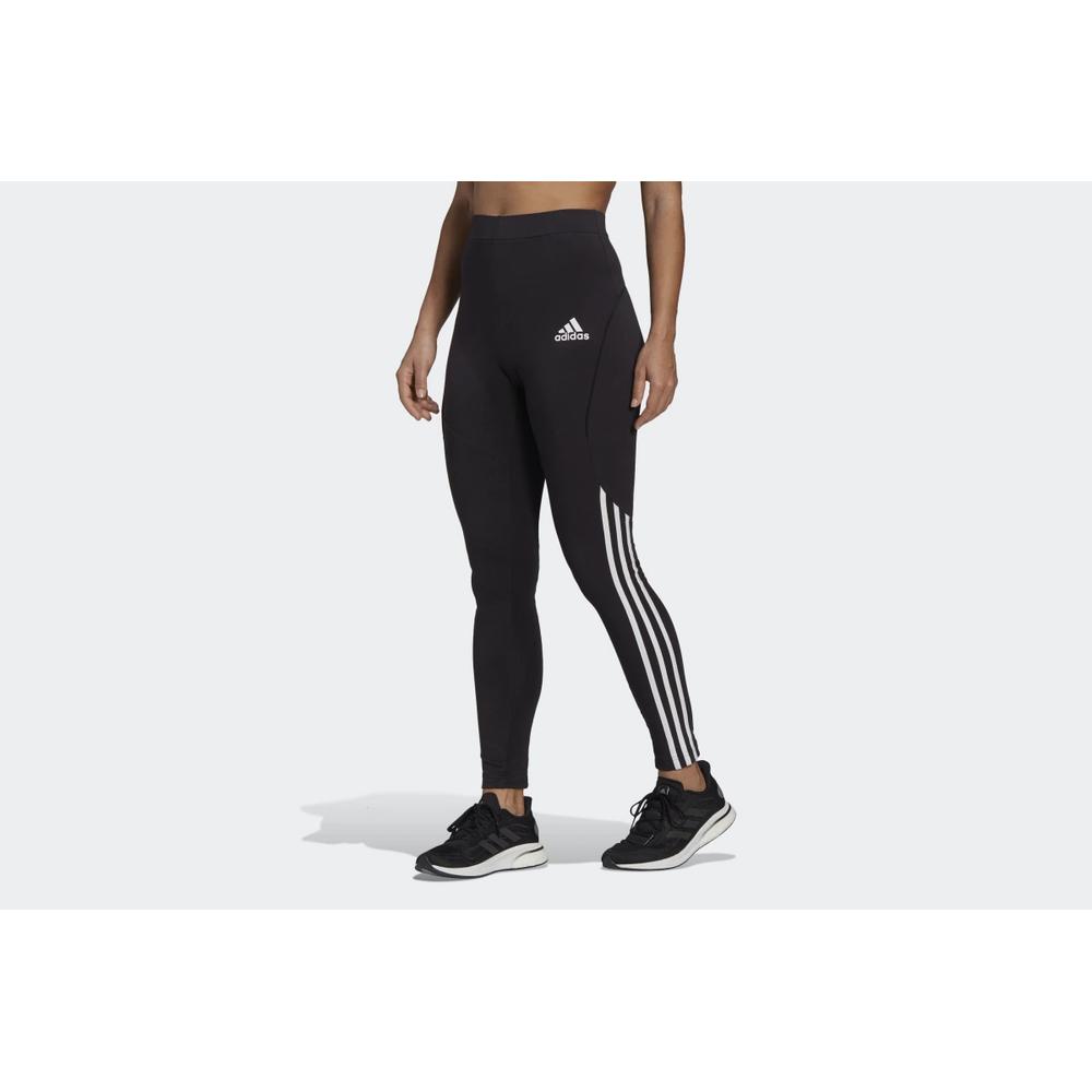 Legginsy adidas Sportswear Colorblock Leggings GL9460 damskie, czarne