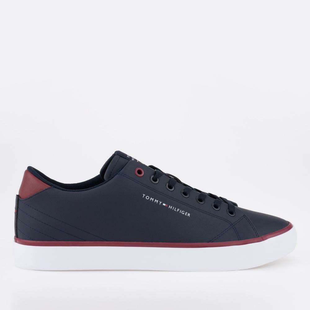 Buty Tommy Hilfiger HI Vulc Core Low Leathers FM0FM04731-DW5 - granatowe