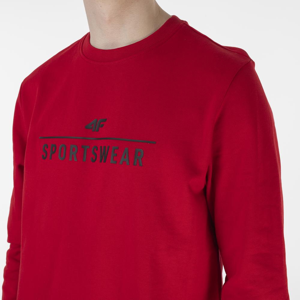 Bluza 4F SS23TSWSM34962S - czerwona