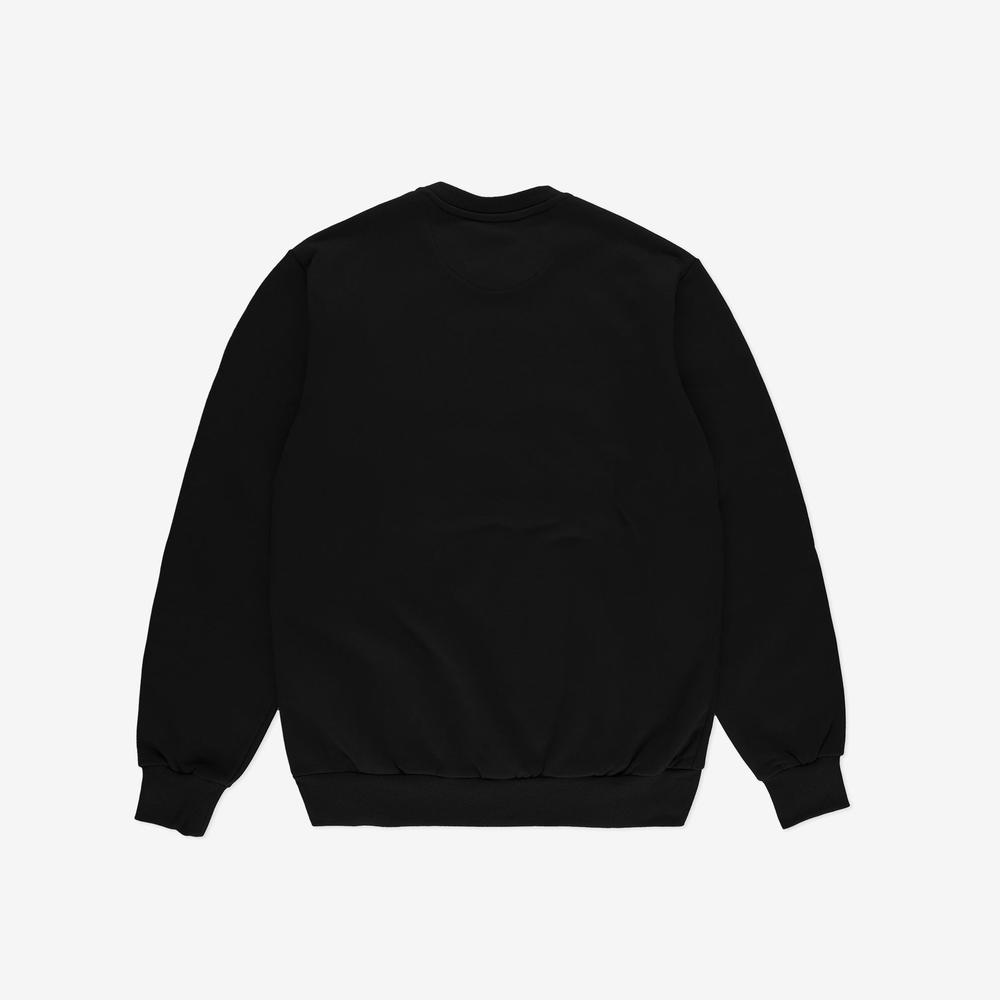 Bluza Prosto Klasyk Crewneck Humb KL222MSWE1095 - czarna