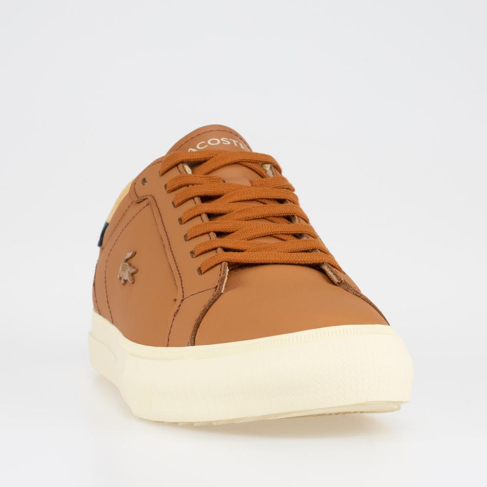 Buty Lacoste Powercourt 744SMA0027-2M9 - brązowe
