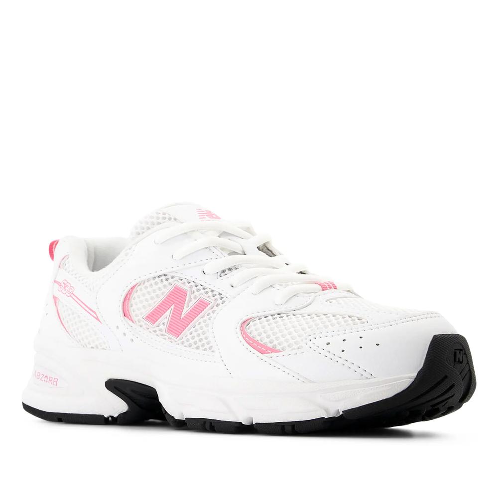 Buty młodzieżowe New Balance GR530CL - białe