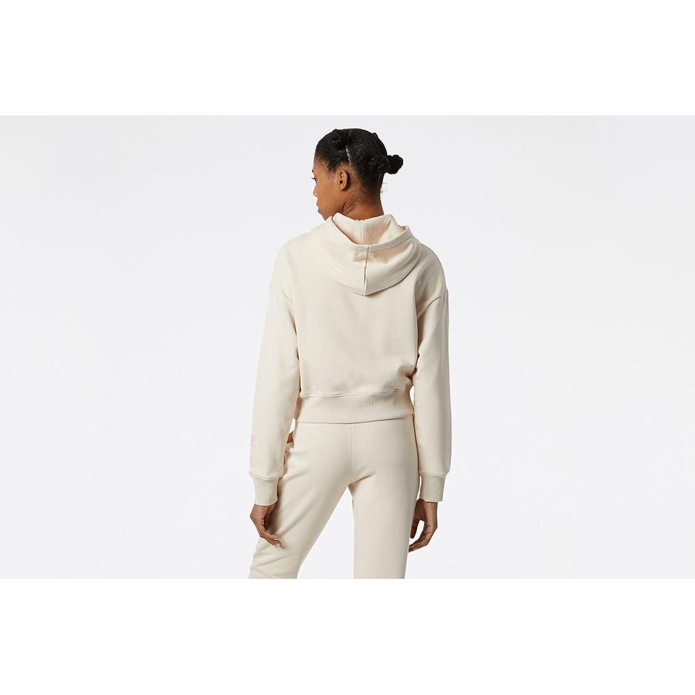 Bluza New Balance WT21509CTU - beżowa