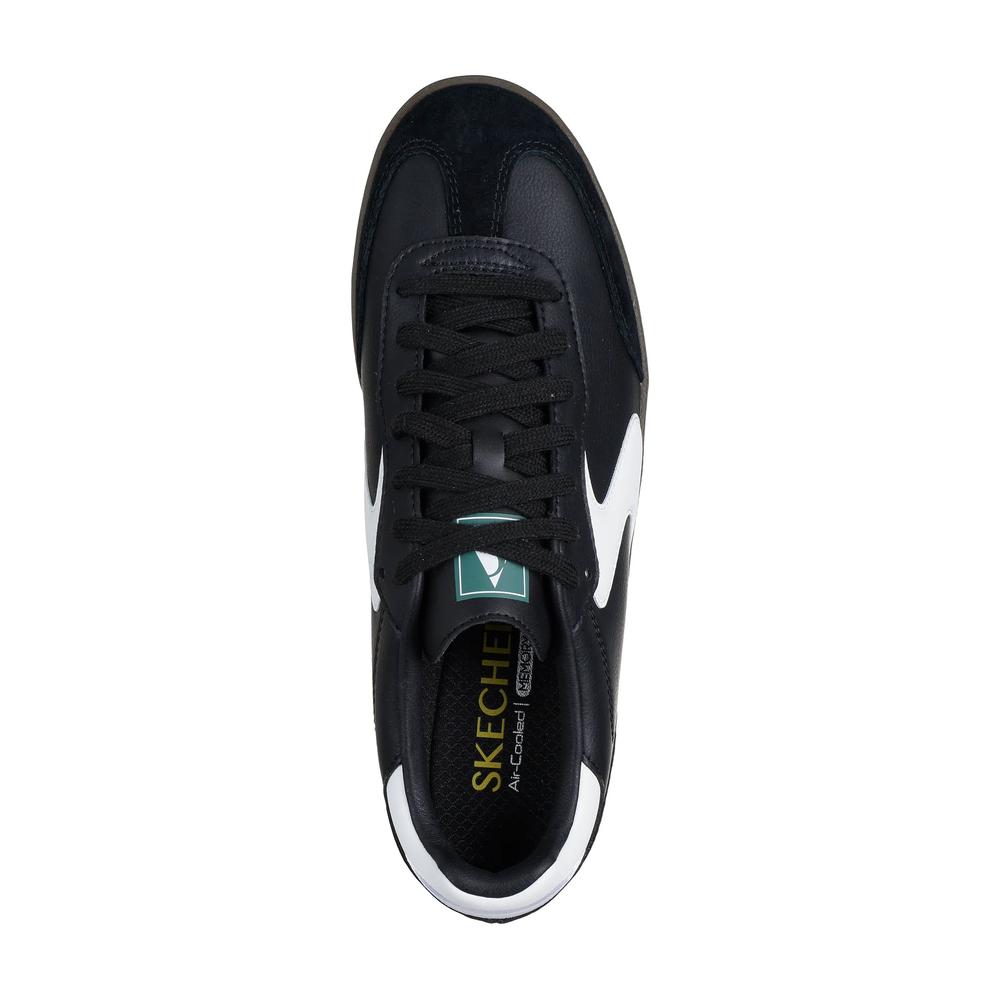 Buty męskie Skechers Hotshot Pyke 254150BKW - czarne