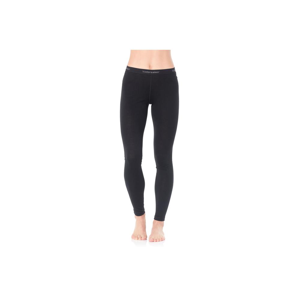 ICEBREAKER WOMENS MERINO 200 OASIS LEGGINGS > 104383001BLK