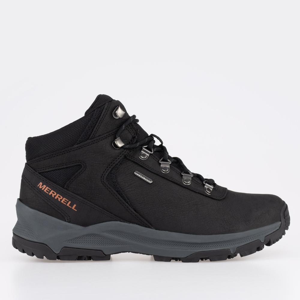 Buty Merrell Erie Mid Leather Waterproof J500151 - czarne