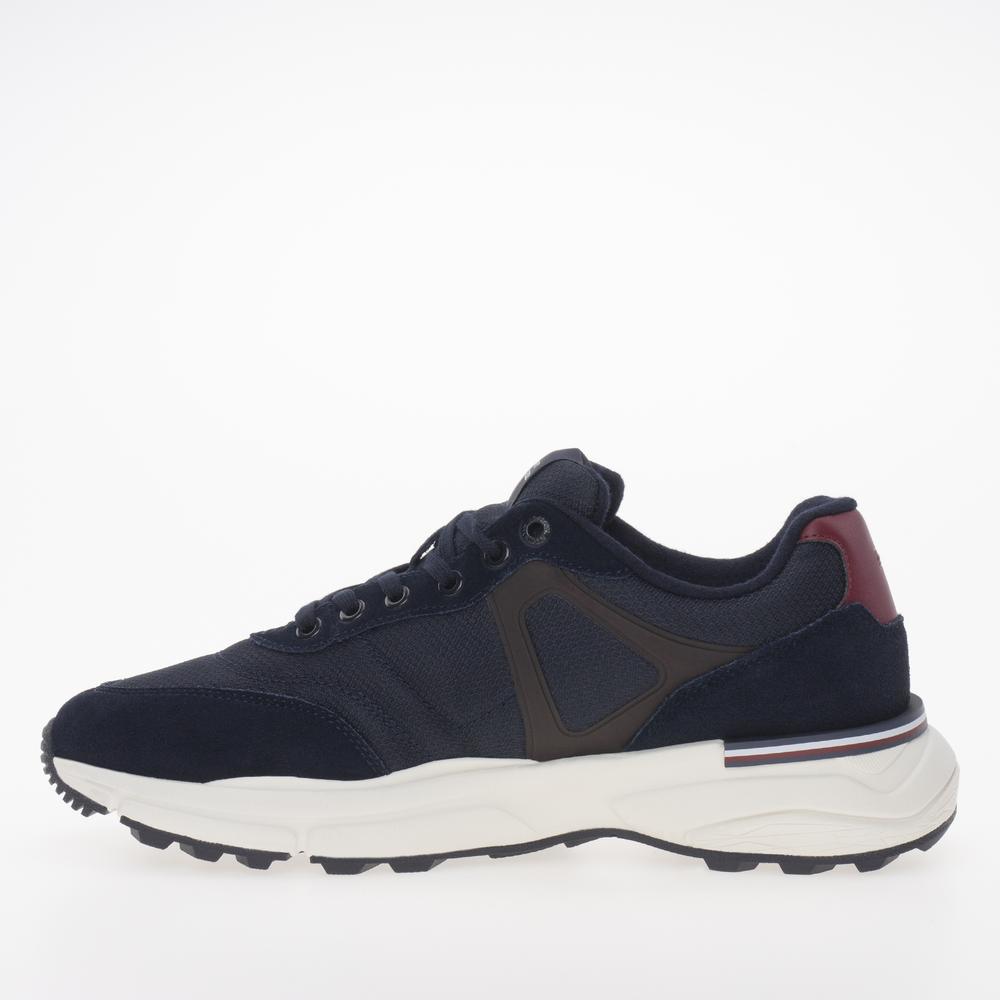 Buty Tommy Hilfiger Runner Cordura Mix FM0FM05221-DW5 - granatowe