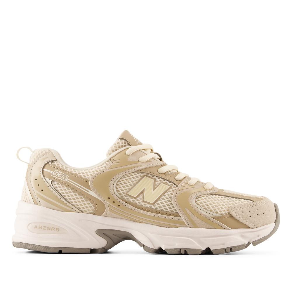 Buty młodzieżowe New Balance G5303QO - beżowe