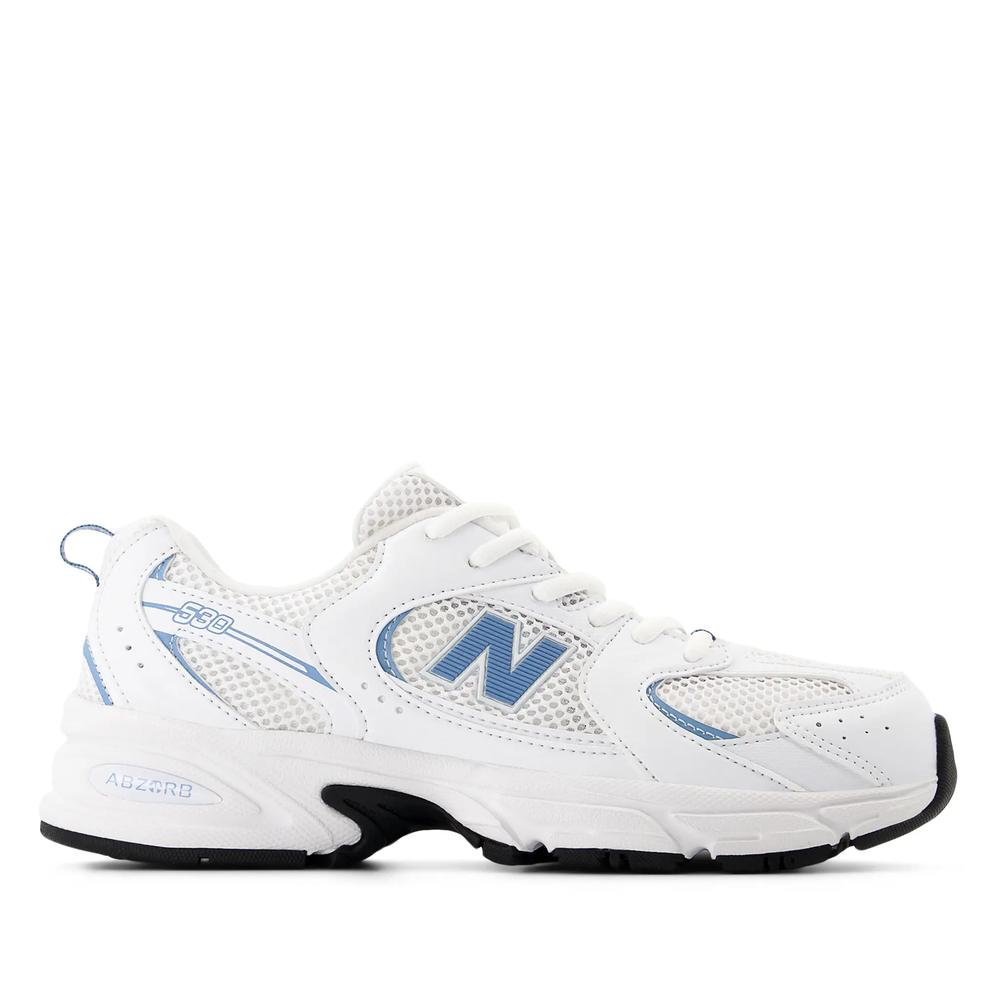 Buty młodzieżowe New Balance GR530CJ - białe