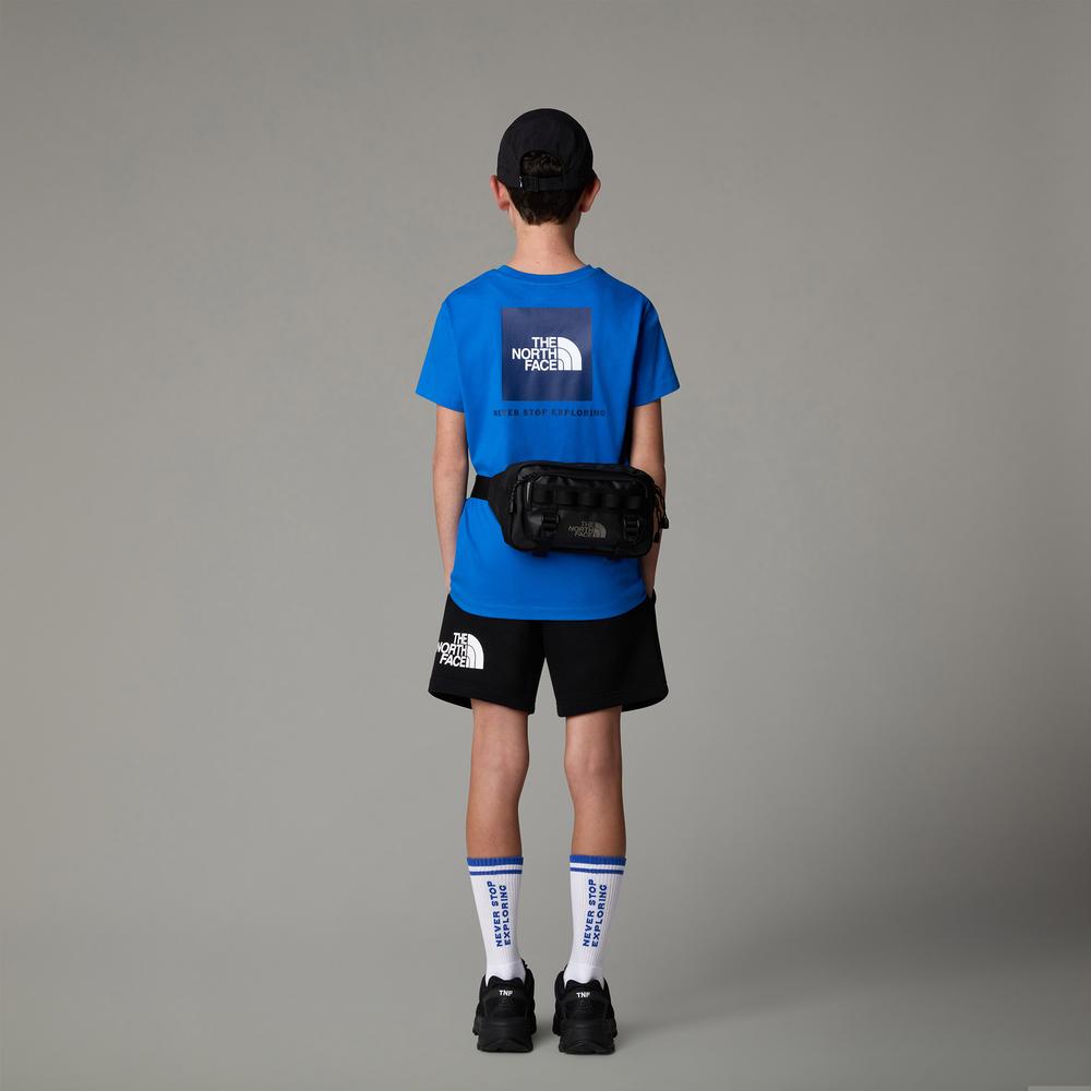 Koszulka dziecięca The North Face Redbox 0A89VT59J1 - granatowa