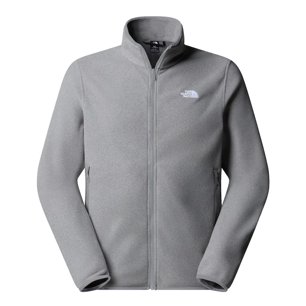 Bluza męska The North Face Glacier Full-Zip Fleece 0A8D0RCQI1 - szara