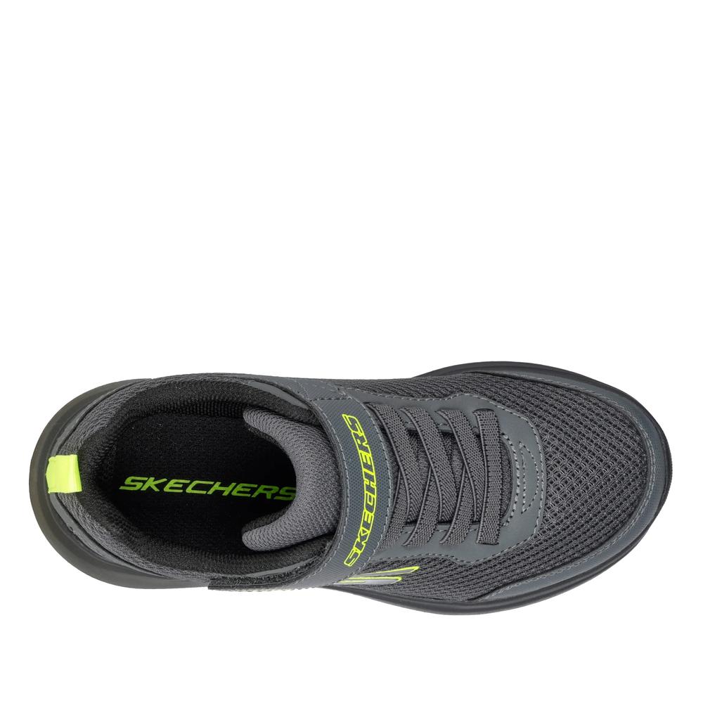 Buty dziecięce Skechers Selectors Reset Achieved 403615LCBLM - szare
