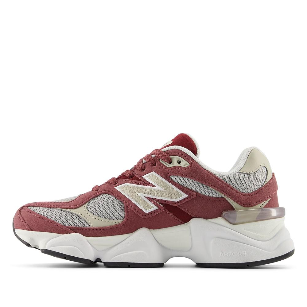 Buty młodzieżowe New Balance GC9060CT - bordowe