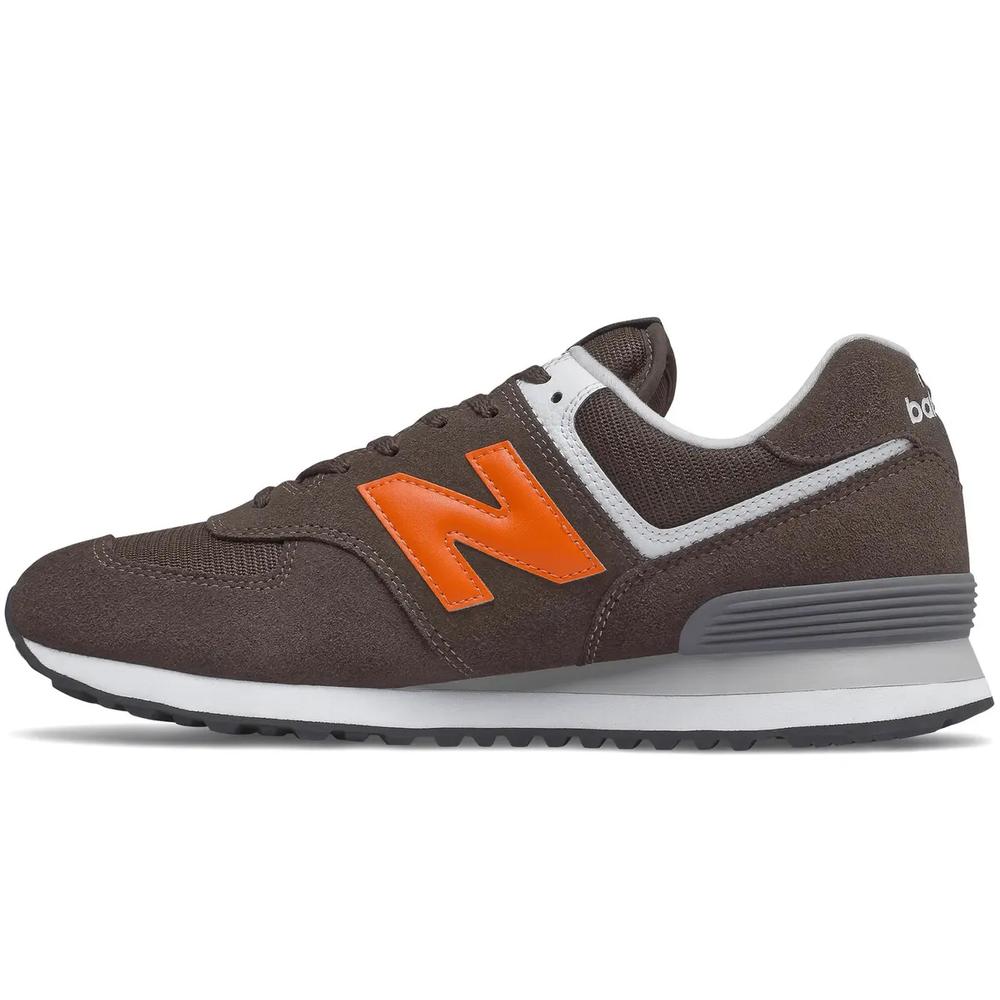 Buty New Balance ML574HU2 - brązowe
