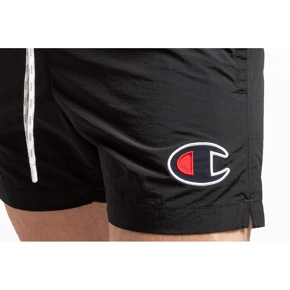 Champion Satin C Logo Swim Shorts > 214429-KK001