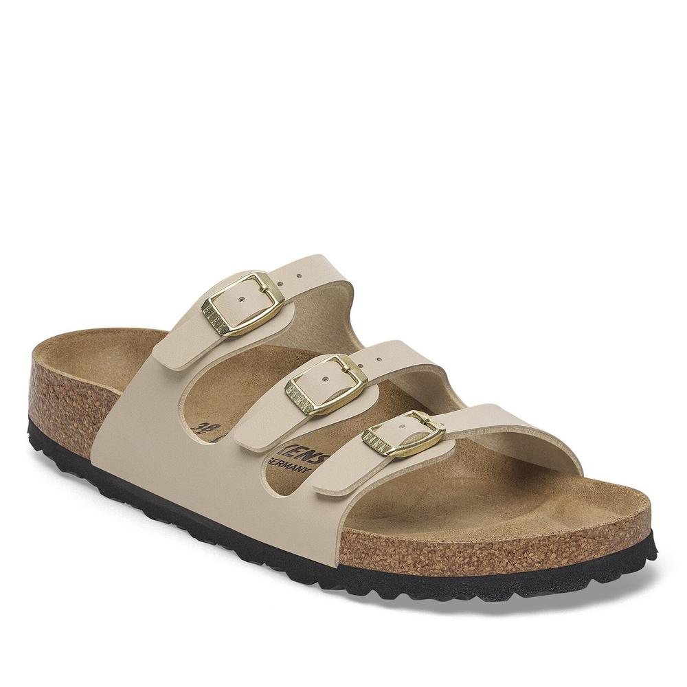 Klapki Birkenstock Florida 1029265 - beżowe