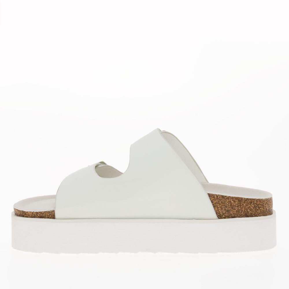 Klapki O'Neill Platform Slider Women Low 90241019.02A - białe