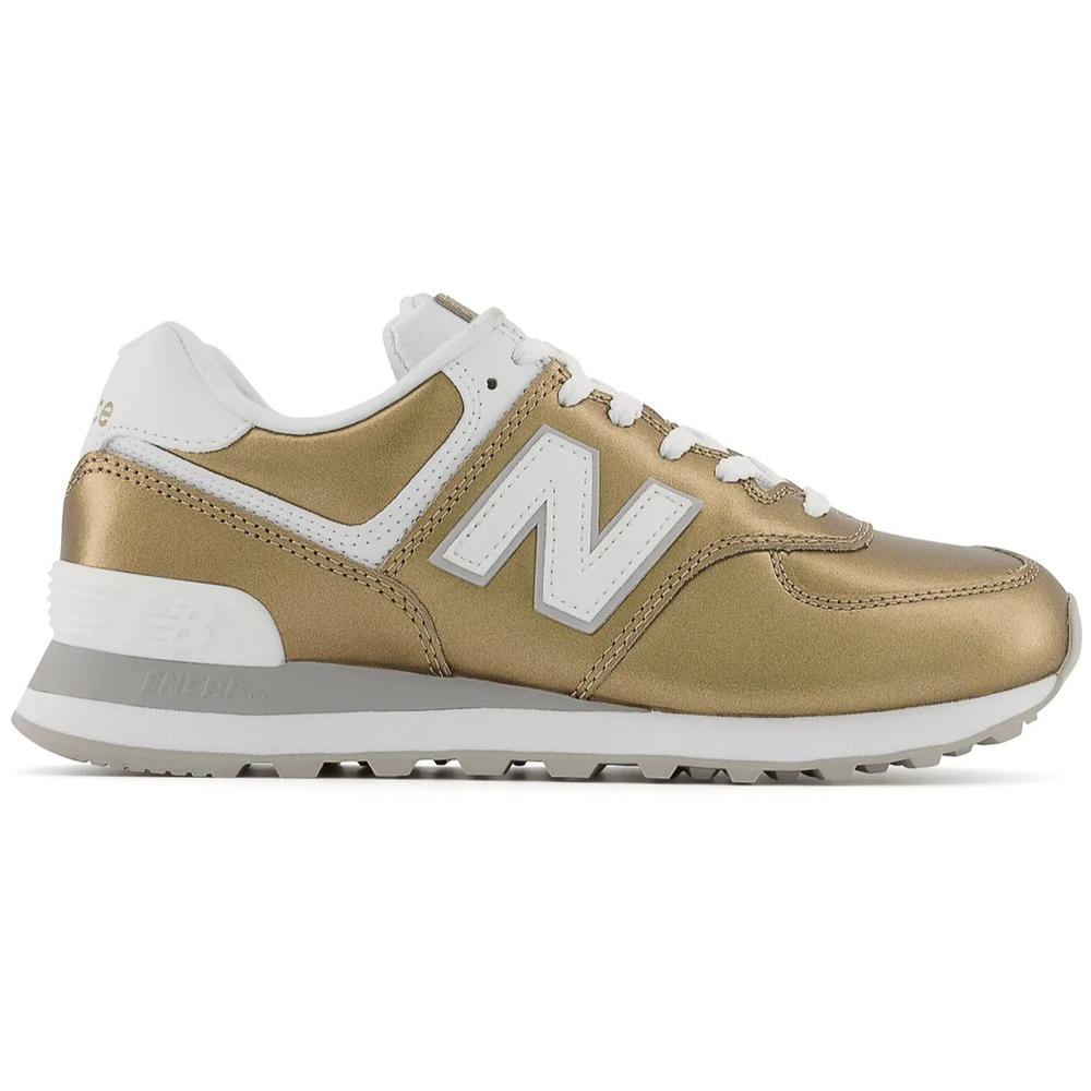 Buty New Balance WL574LC2 - złote