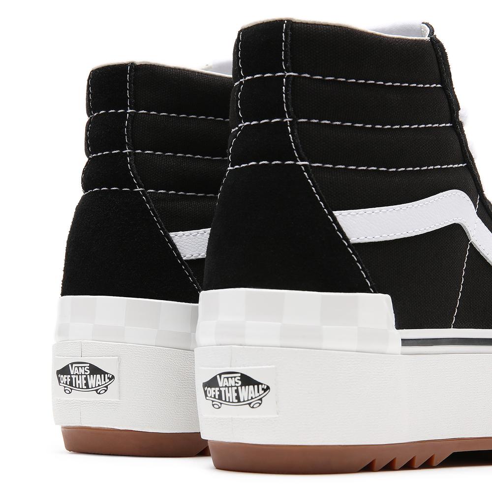 Buty Vans Sk8-Hi Stacked VN0A4BTW5ZN1 - czarne