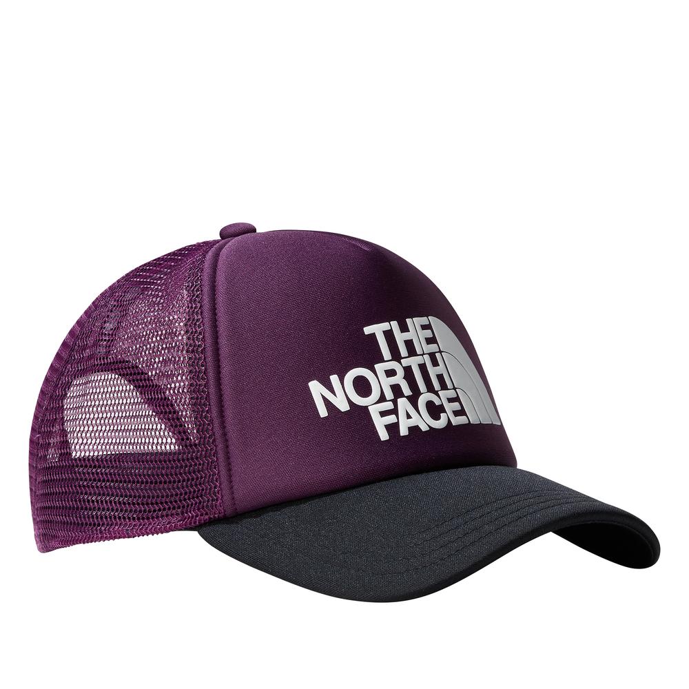 Czapka z daszkiem The North Face Logo Trucker 0A3FM3V6V1 - fioletowa