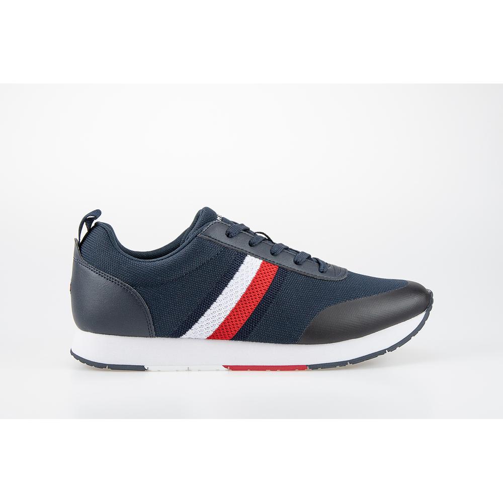 Tommy Hilfiger Knit Tape Trainers > FM0FM03610-DW5