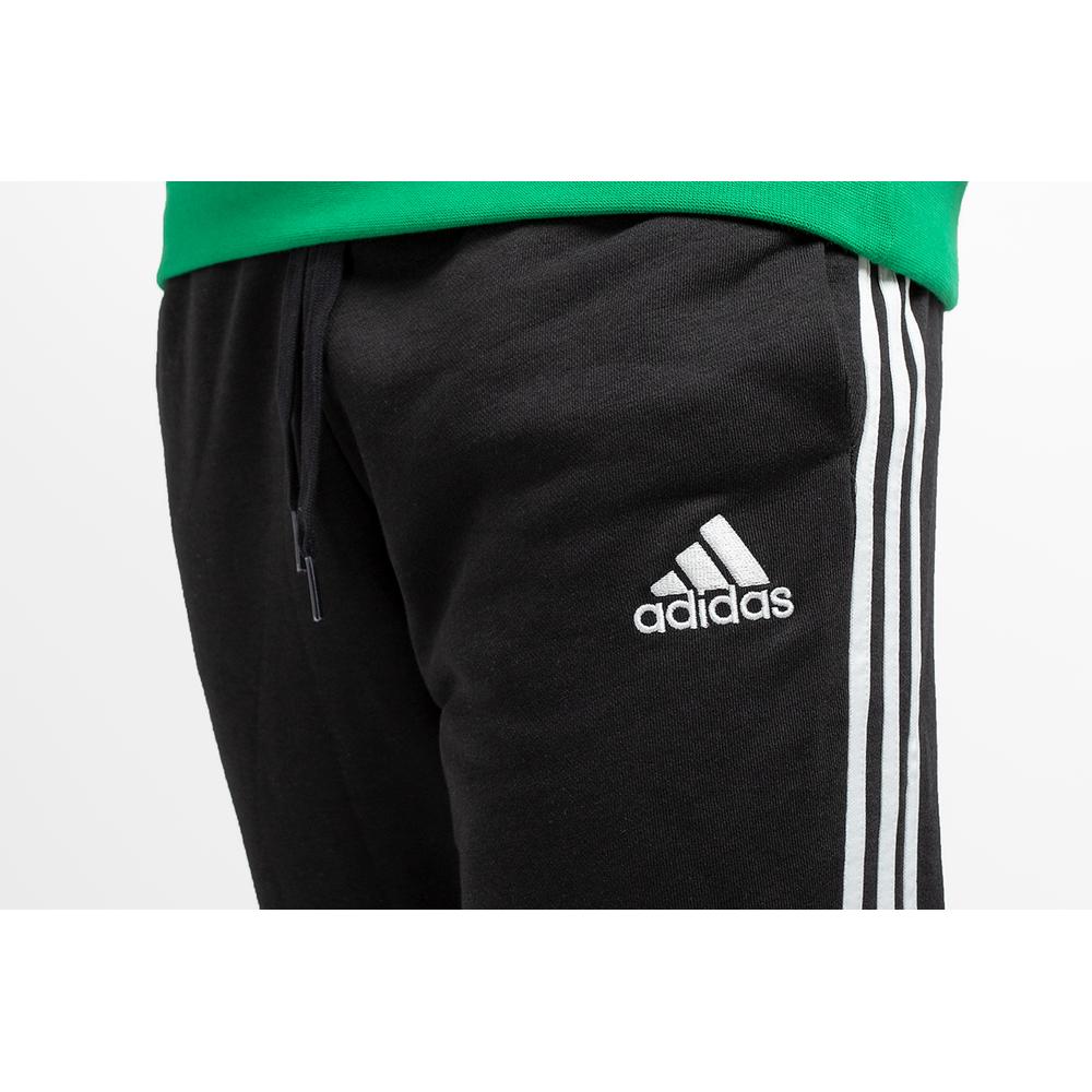 Spodnie dresowe adidas Essentials French Terry Tapered 3-Stripes GK8829 - czarne