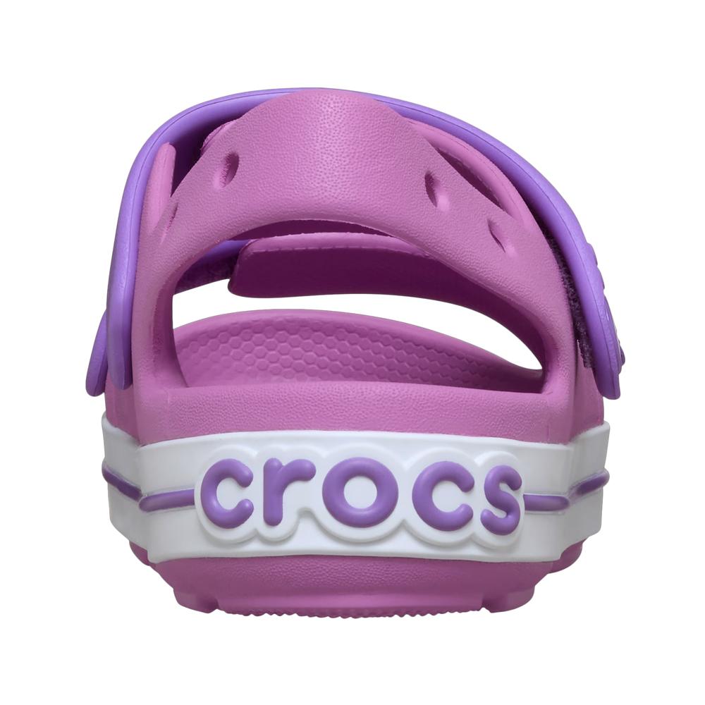Sandały dziecięce Crocs Crocband Cruiser Sandal 209423-6WQ - różowe