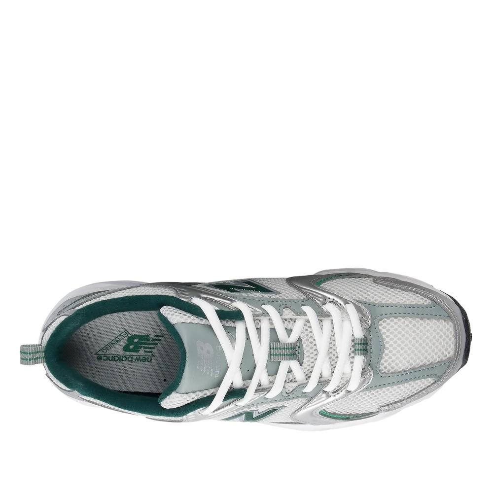 Buty unisex New Balance U530SMS - srebrne