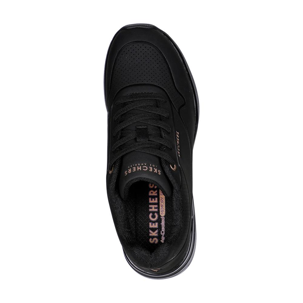 Buty damskie Skechers Million Air Elevated 155401BBK - czarne