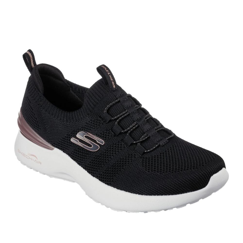 Buty damskie Skechers Air Dynamight Perfect Steps 149754BKRG - czarne