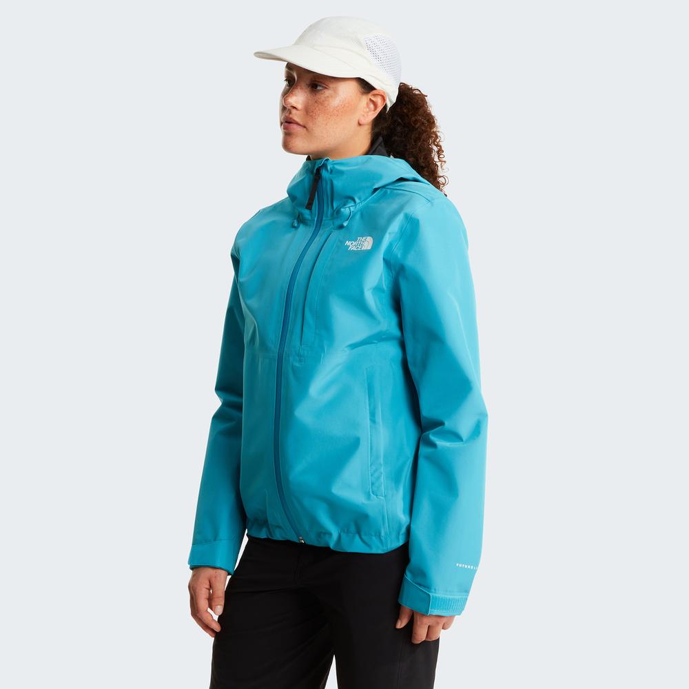 Kurtka damska The North Face Dryzzle Futurelight II 0A8B4WG7D1 - niebieska