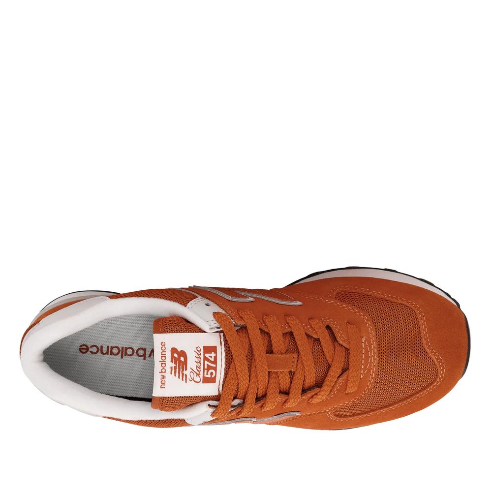 Buty New Balance U574CF2 - pomarańczowe