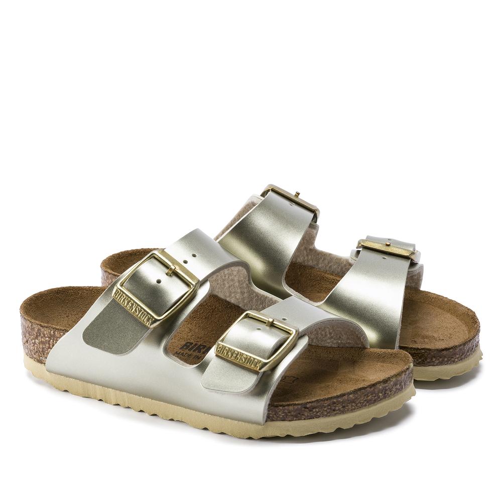 Klapki Birkenstock Arizona 1014840 - srebrne