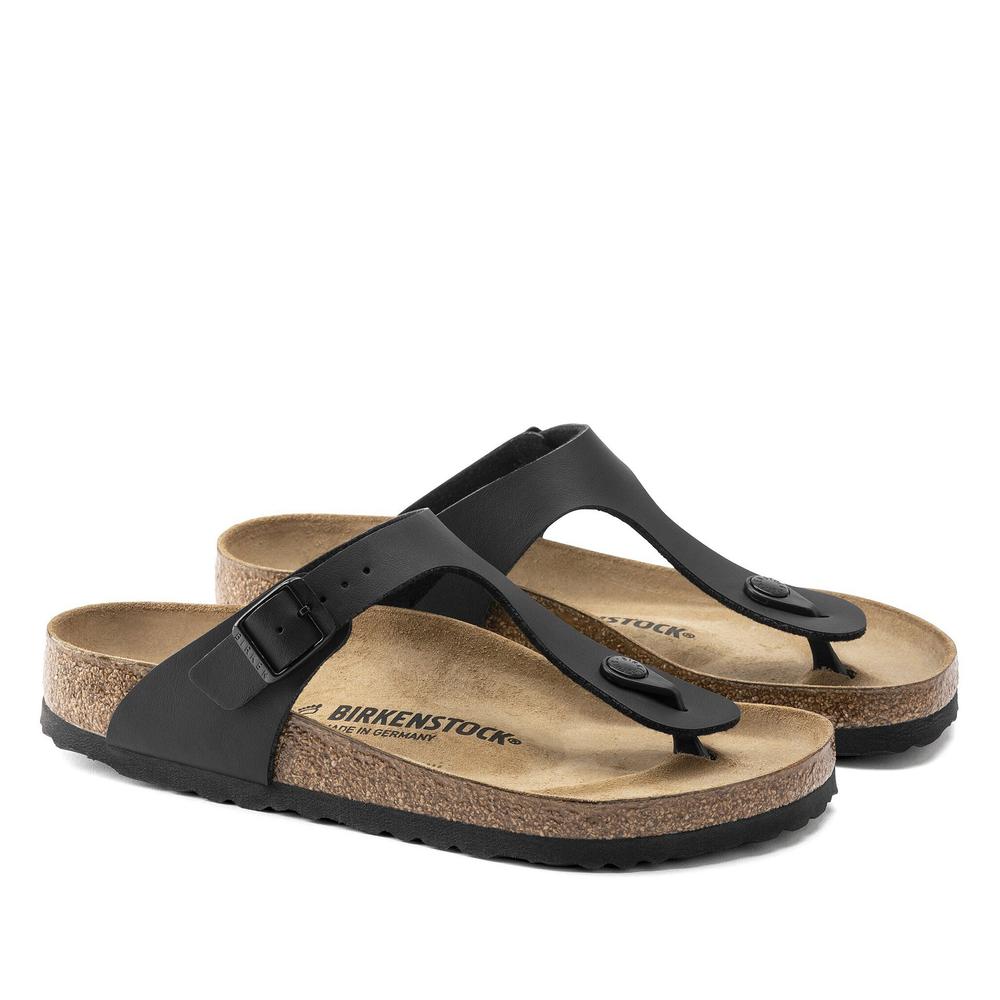 Japonki damskie Birkenstock Gizeh 43693 - czarne