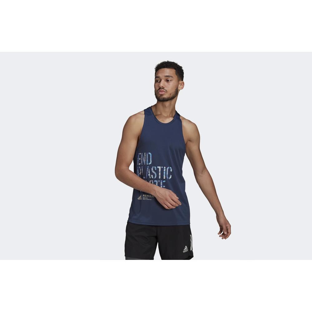 adidas Run For The Oceans Graphic Tank Top > GJ6464