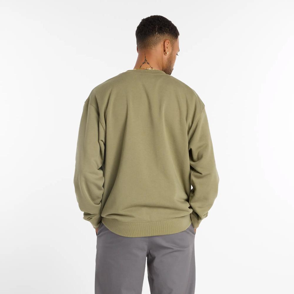 Bluza męska New Balance MT51952DEK - zielona
