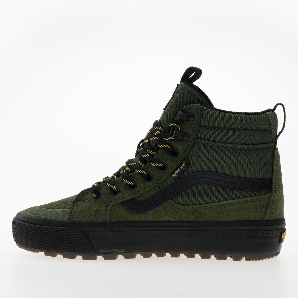 Buty męskie Vans SK8-Hi Waterproof Insulated VN000DAQ2031 - zielone
