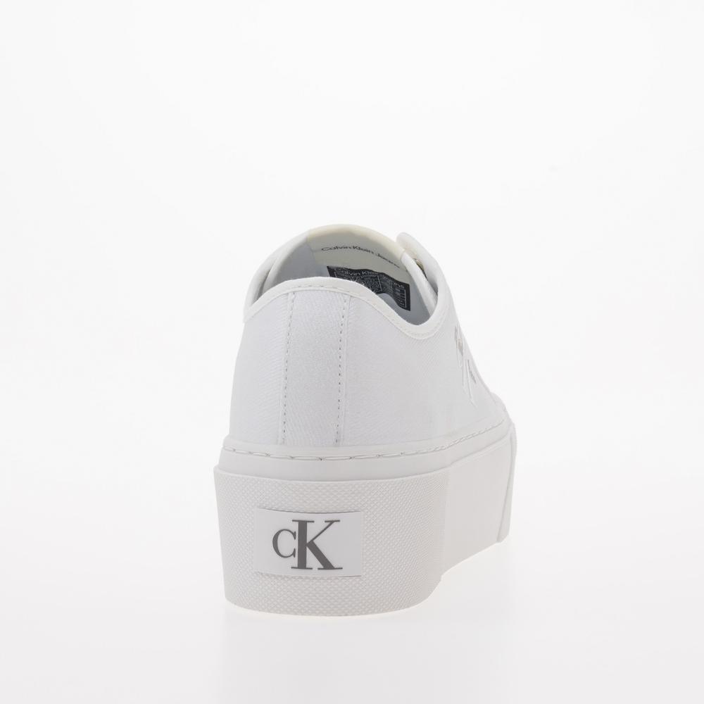 Buty Calvin Klein Cupsole Flatform NY Pearl WN YW0YW01221-YBR - białe