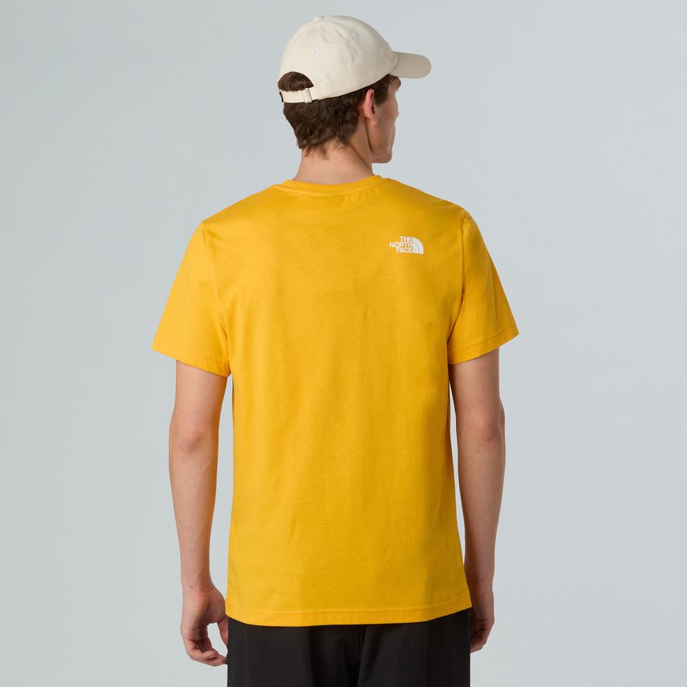 Koszulka męska The North Face Never Stop Exploring 0A87NS56P1 - żółta