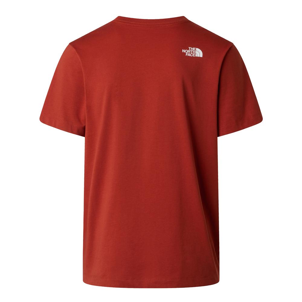 Koszulka męska The North Face Evolution Half Dome 0A8B6JG6I1 - czerwona