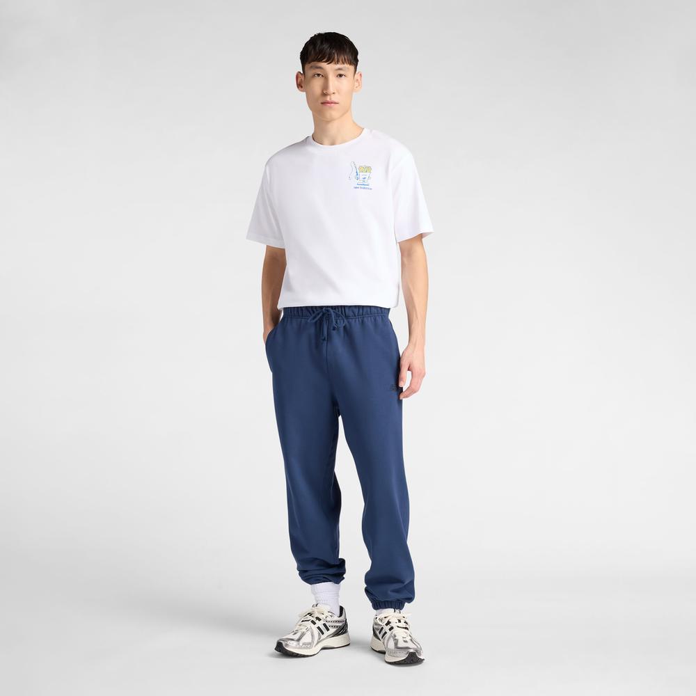 Koszulka męska New Balance MT61I5BMWT - biała