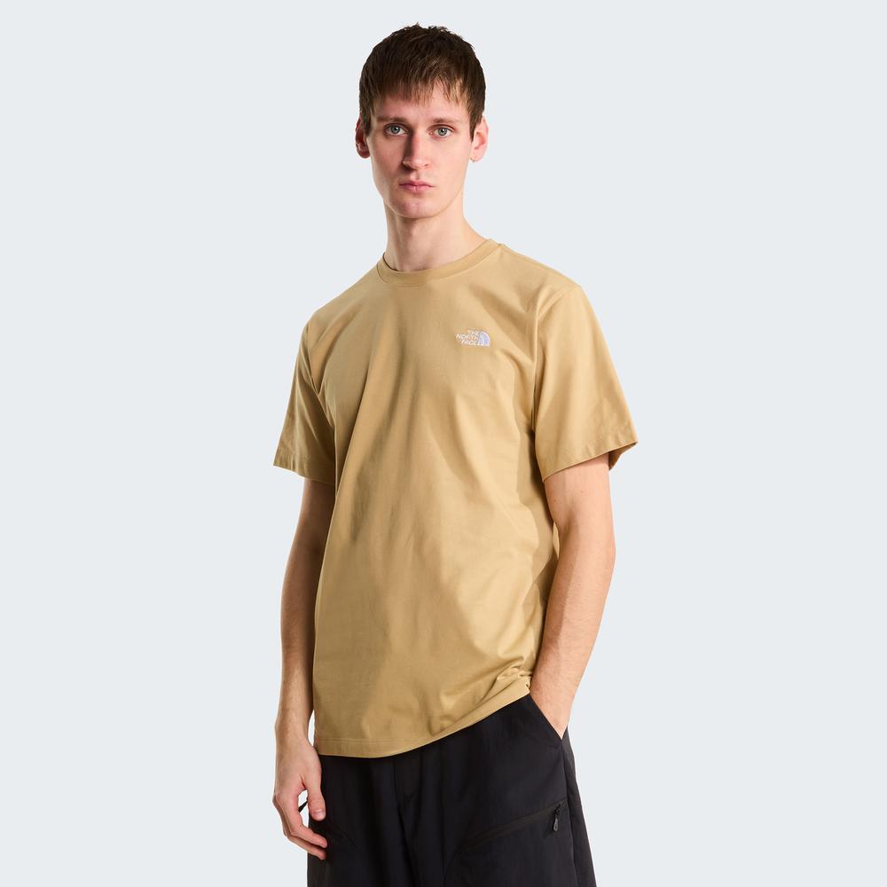 Koszulka męska The North Face Evolution Simple Dome 0A8CZ2LK51 - beżowa
